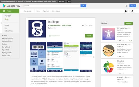 In-Shape - Apps on Google Play