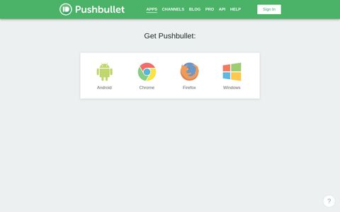 Apps - Pushbullet - Your devices working better together