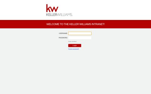 Keller Williams User Login - KW.com