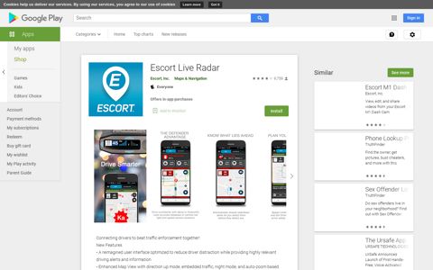Escort Live Radar - Apps on Google Play