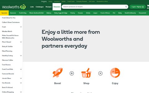 Everyday Rewards | Discover - Woolworths