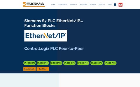 Siemens S7 EtherNet/IP Driver Function Blocks - Sigma (NSW)