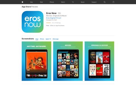 ‎Eros Now on the App Store - Apple