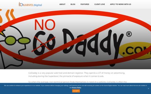 Why I Don't Use GoDaddy (And You Shouldn't Either) - Karvel ...