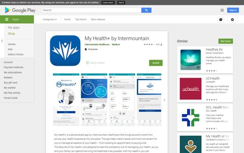 My Health+ by Intermountain - Apps on Google Play