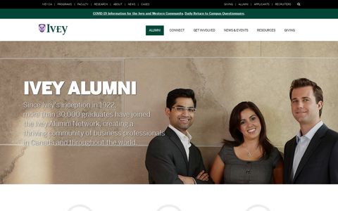 Ivey Alumni | Ivey Business School