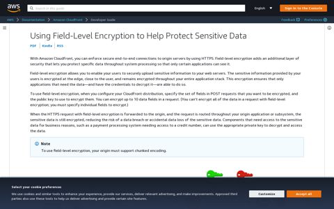 Using Field-Level Encryption to Help Protect Sensitive Data ...