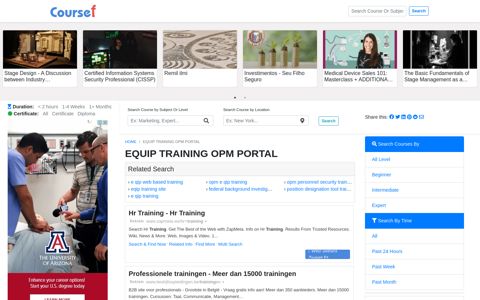 Equip Training Opm Portal - 10/2020 - Coursef.com