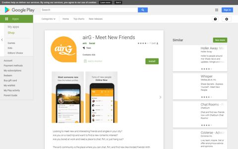 airG - Meet New Friends - Apps on Google Play