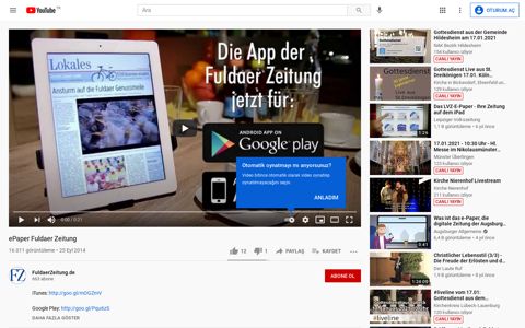 ePaper Fuldaer Zeitung - YouTube