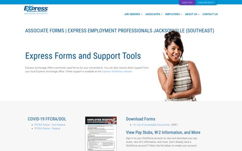 Associate Forms | Express Employment Professionals ...