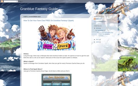 Granblue Fantasy Guide