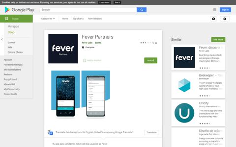 Fever Partners - Apps on Google Play