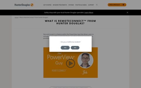What is RemoteConnect™? | PowerView® | Hunter Douglas