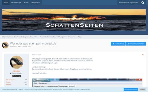 Wer oder was ist empathy-portal.de - Alltag - Schatten-Seiten ...