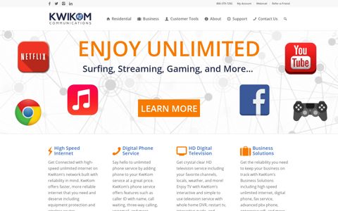 KwiKom Communications: Home