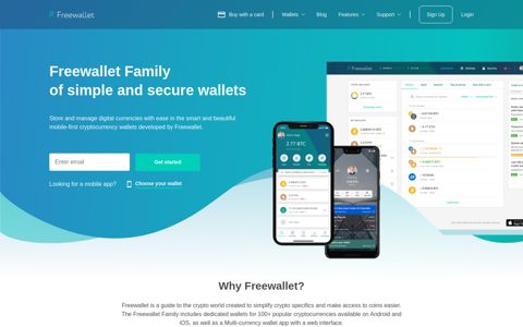 Freewallet | Multi-currency Online Crypto Wallet for BTC, ETH ...