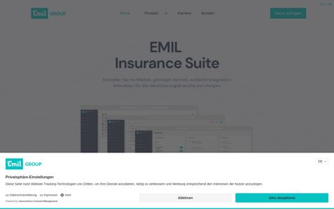 EMIL Insurance Suite: Smarte Versicherungstechnologie