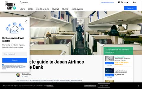 Complete guide to Japan Airlines Mileage Bank - The Points ...