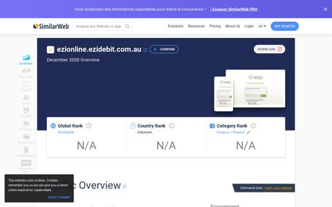 Ezionline.ezidebit.com.au Analytics - Market Share Data ...