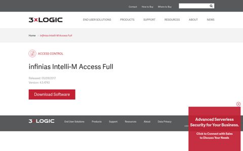infinias Intelli-M Access Full | 3xLOGIC