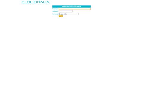 Clouditalia Telecomunicazioni Webmail