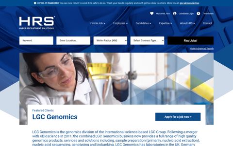 LGC Genomics | Diagnostic Services | Genomics