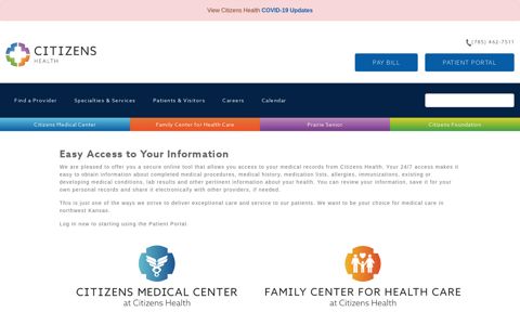 Patient Portal for Your Convenience | Citizens Health
