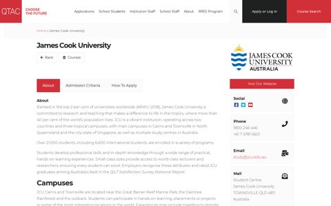 James Cook University Archives - QTAC