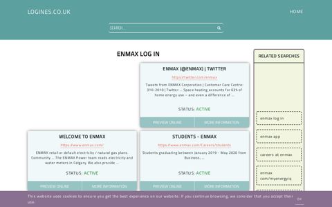 enmax log in - General Information about Login - Logines.co.uk
