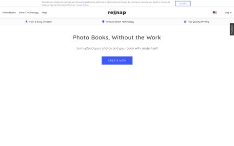 Resnap | The Easiest Way to Photo Book