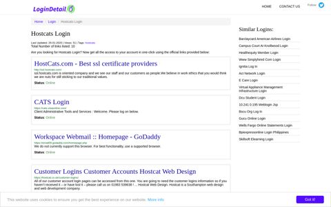 Hostcats Login HostCats.com - Best ssl certificate providers ...
