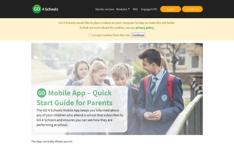 Parent Guide : Mobile App : GO 4 Schools