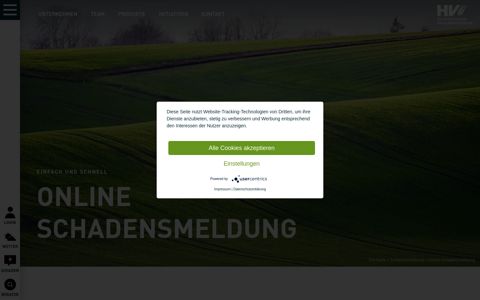 Online-Schadensmeldung | Österreichische Hagelversicherung