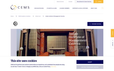Indian Institute of Management Calcutta | CEMS