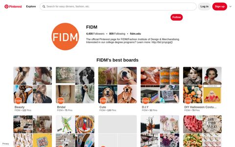FIDM (fidm) on Pinterest | 4.41k followers
