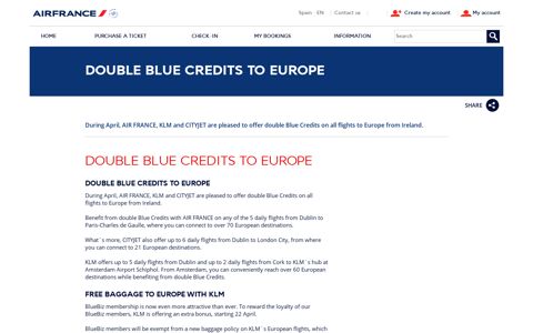 BlueBiz Promotions - Air France