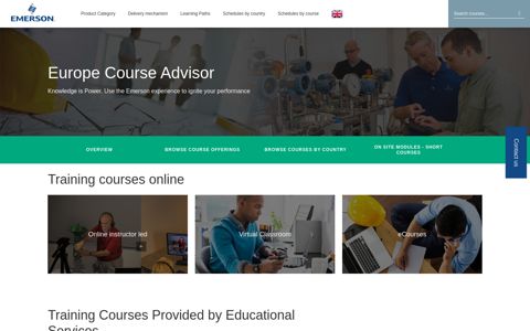 Emerson Learning Courses