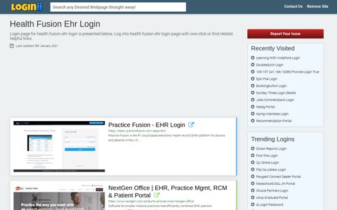 Health Fusion Ehr Login - Loginii.com