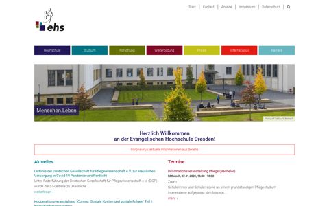 Evangelische Hochschule Dresden - University of Applied ...
