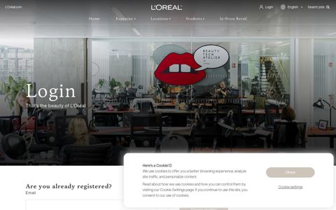 Login | L'Oréal