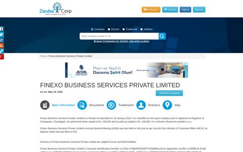 FINEXO BUSINESS SERVICES PRIVATE LIMITED ...