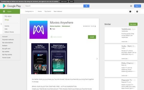 Movies Anywhere - Apps on Google Play