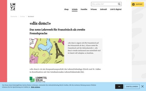 dis donc! | Lehrmittelverlag Zürich