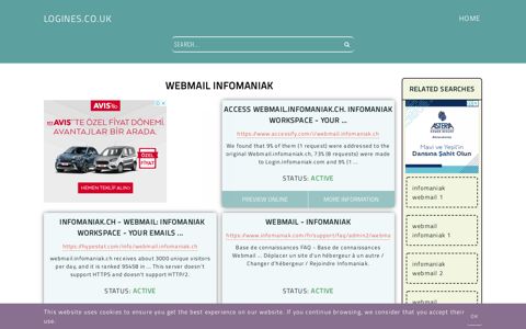 webmail infomaniak - General Information about Login