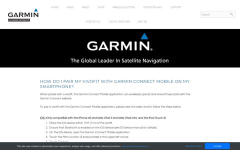 HOW DO I PAIR MY VIVOFIT WITH GARMIN CONNECT ...