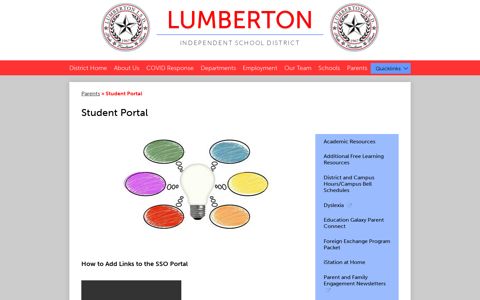 Student Portal – Parents – Lumberton ISD