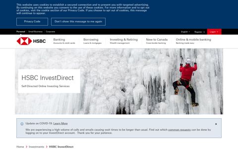 HSBC InvestDirect | HSBC Canada