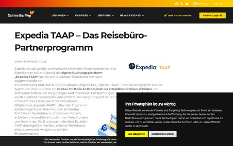 Expedia TAAP – Das Reisebüro-Partnerprogramm ...