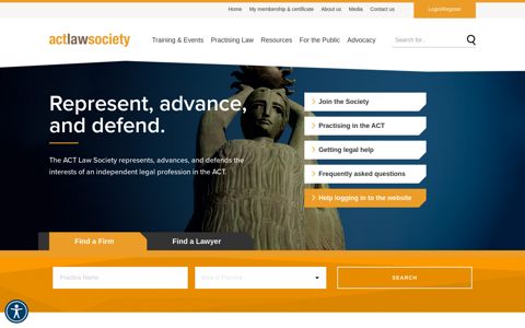 Law Society of the Australian Capital Territory - Home
